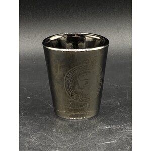 Mirrored Shot Glass Eisenhower Presidential Library Museum Abilene Kansas